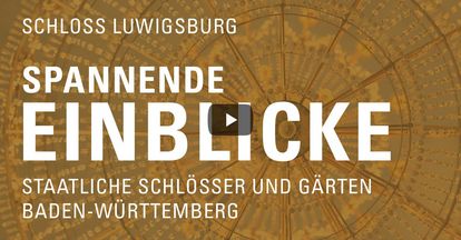 Startbildschirm des Filmes "Spannende Einblick mit Michael Hörrmann: Schloss Ludwigsburg"
